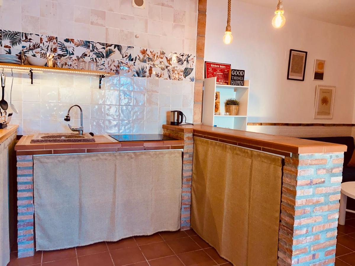 La Casita Del Cactus - Casa De Campo Con Piscina Alcalá de Guadaira Kültér fotó